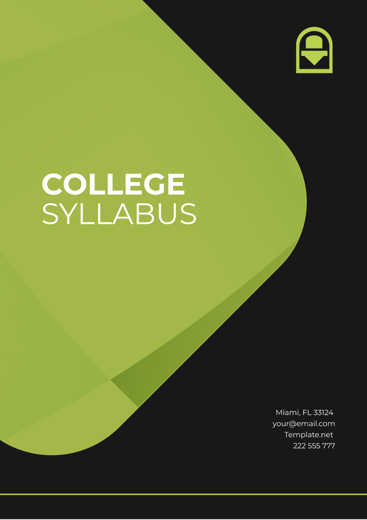 Free College Syllabus Template - Edit Online & Download | Template.net