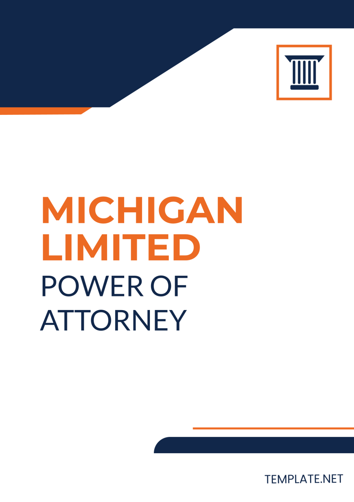Free Michigan Limited Power of Attorney Template