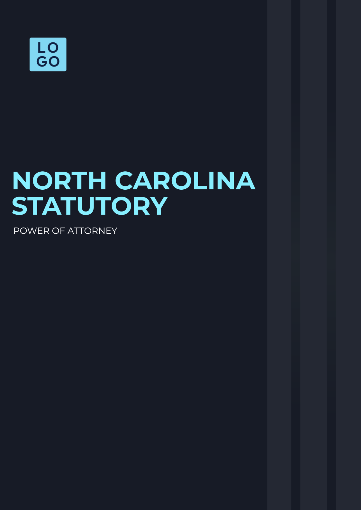 North Carolina Statutory Power of Attorney Template
