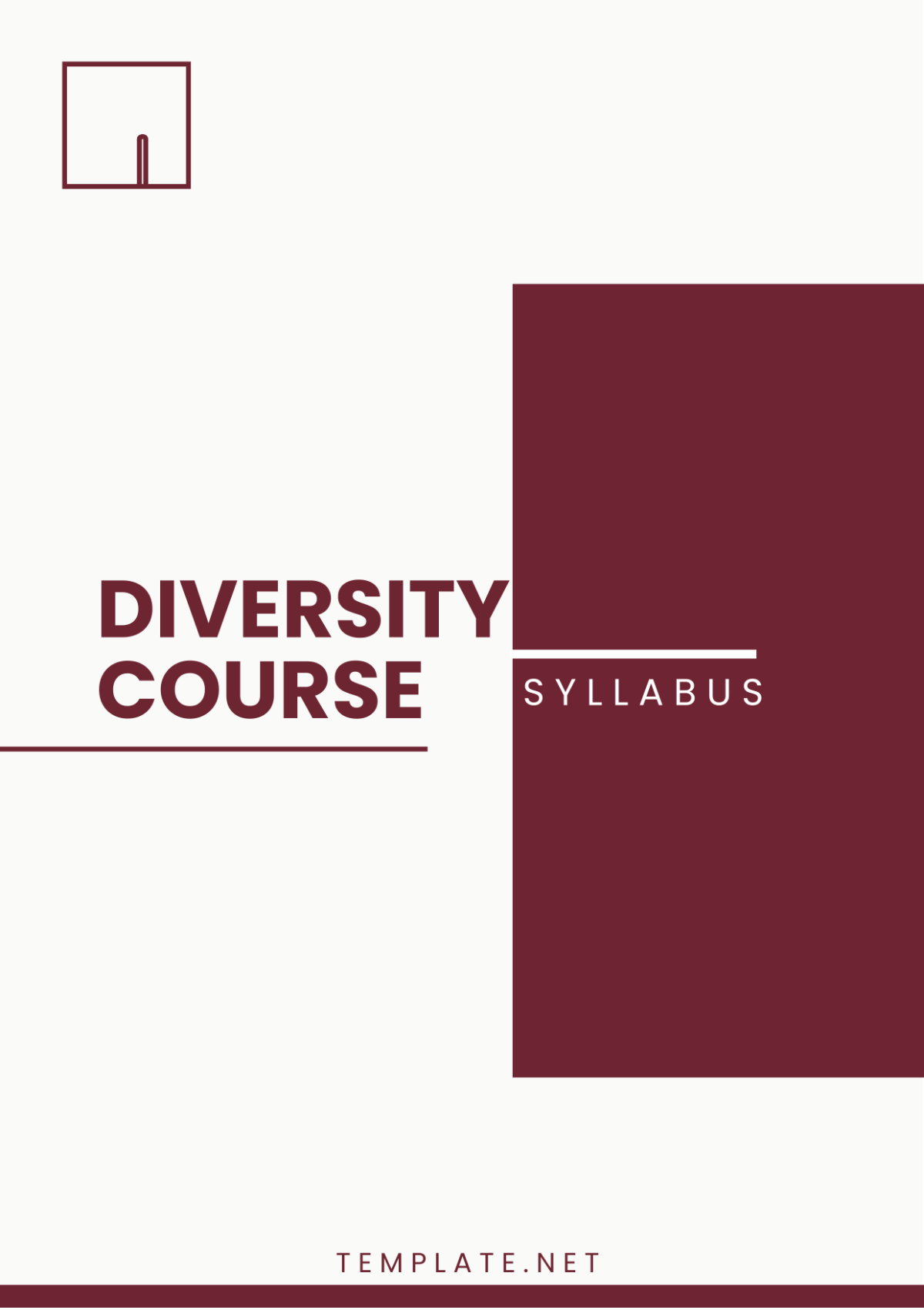Diversity Course Syllabus Template