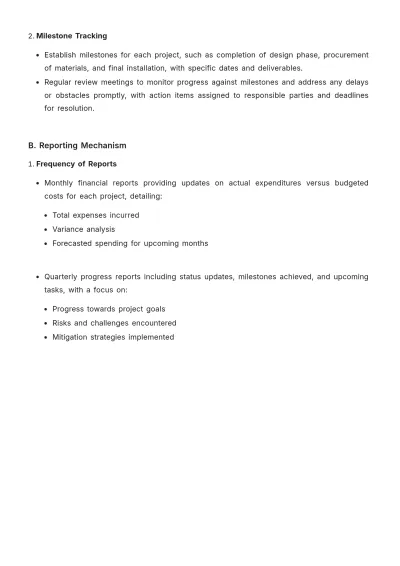 Free Real Estate Capital Improvement Planning Template to Edit Online