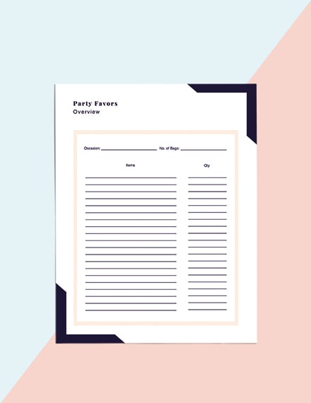 Free Printable Event Planner Template - Word, Apple Pages | Template.net