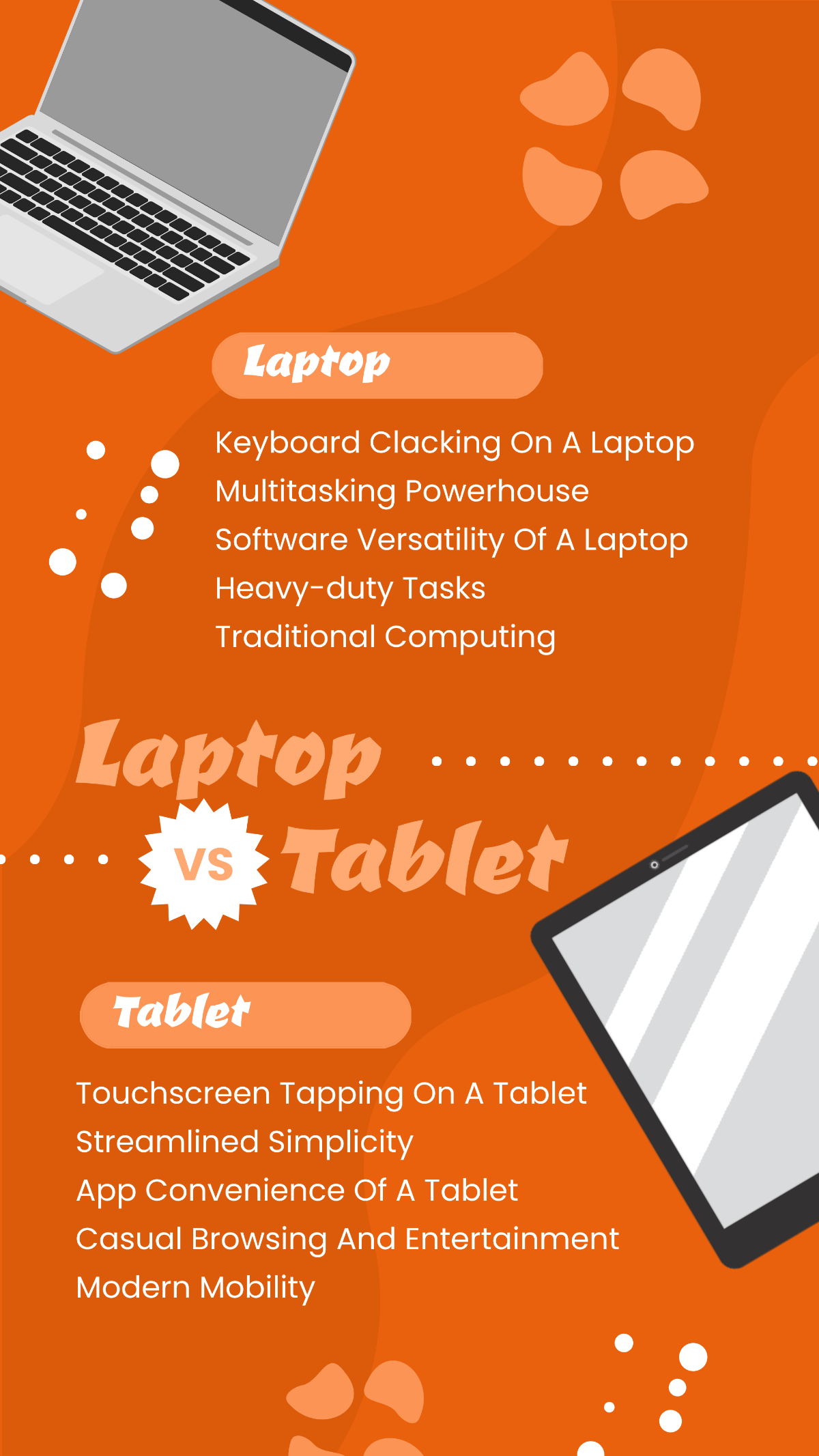 Laptop or Tablet This or That Story