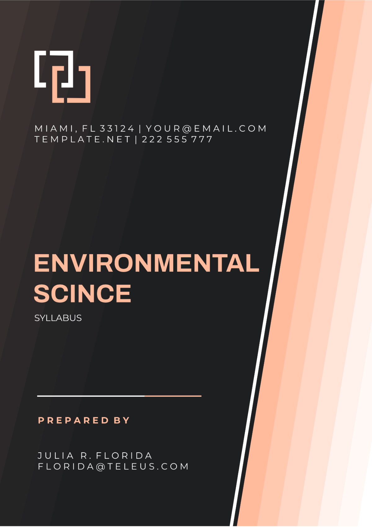 Environmental Science Syllabus Template