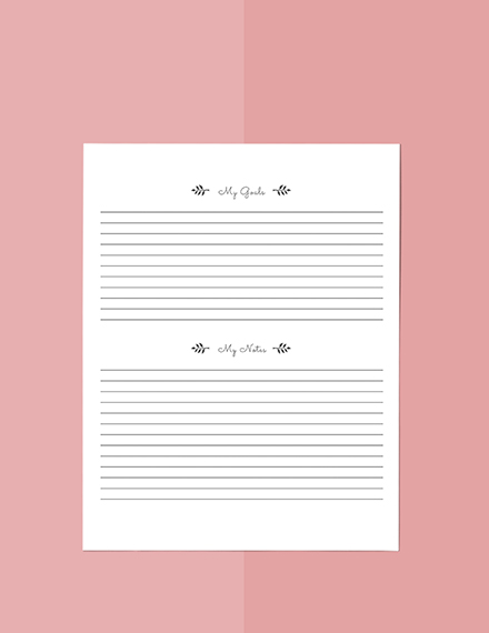 Elegant Planner Template - Word, Apple Pages | Template.net