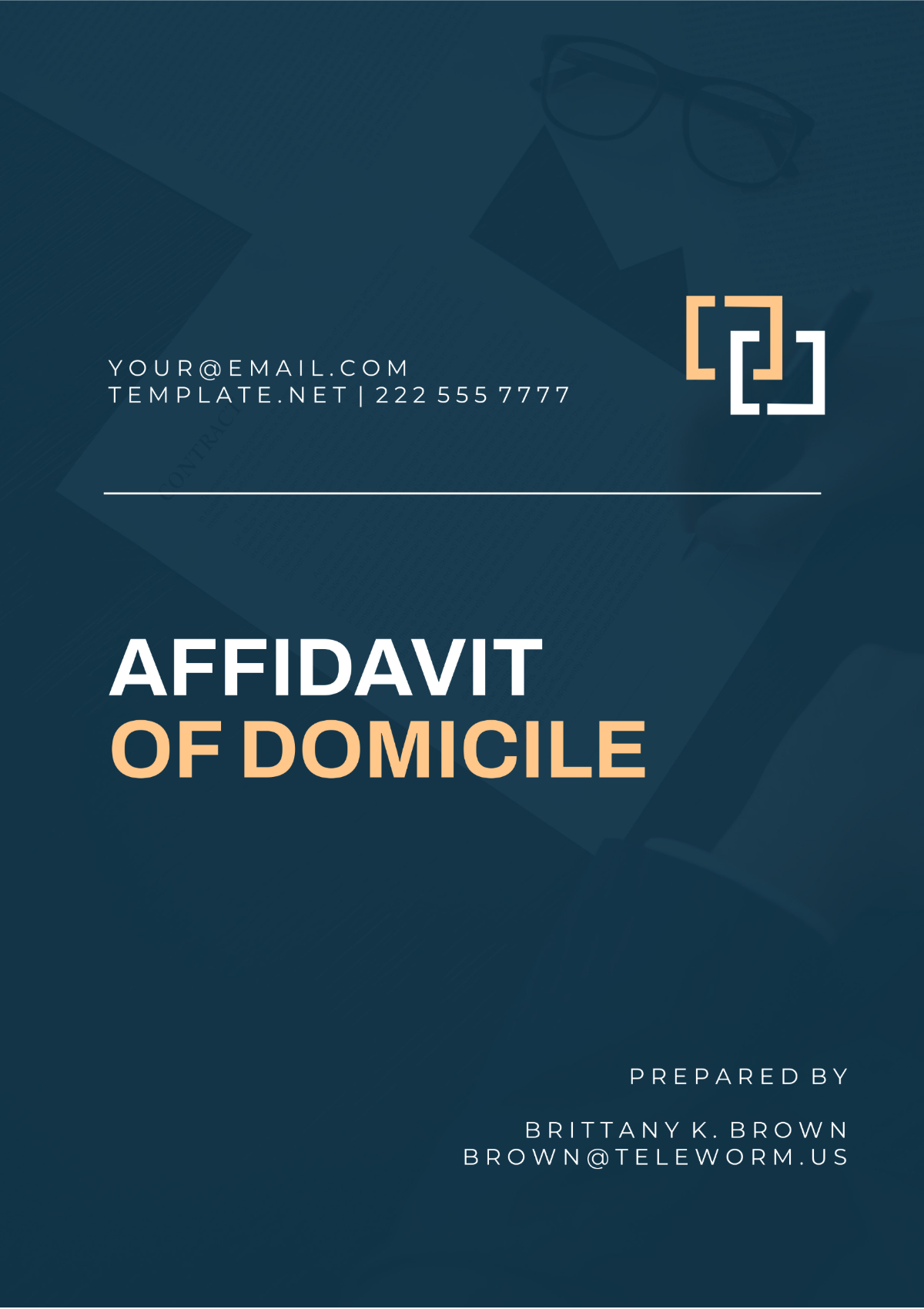 Maine Affidavit of Domicile Template - Edit Online & Download