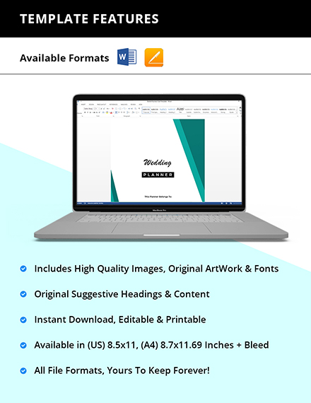 Free Sample Wedding Planner Template to Edit Online Free Sample Wedding Planner Template to Edit Online