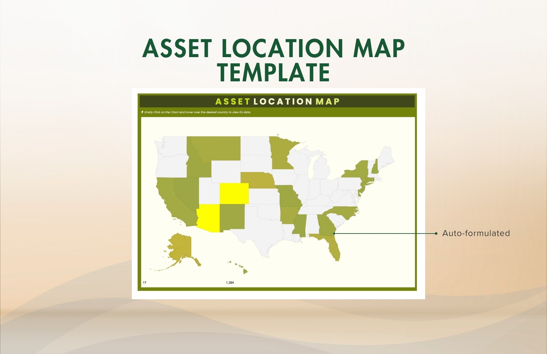 Asset Location Map Template