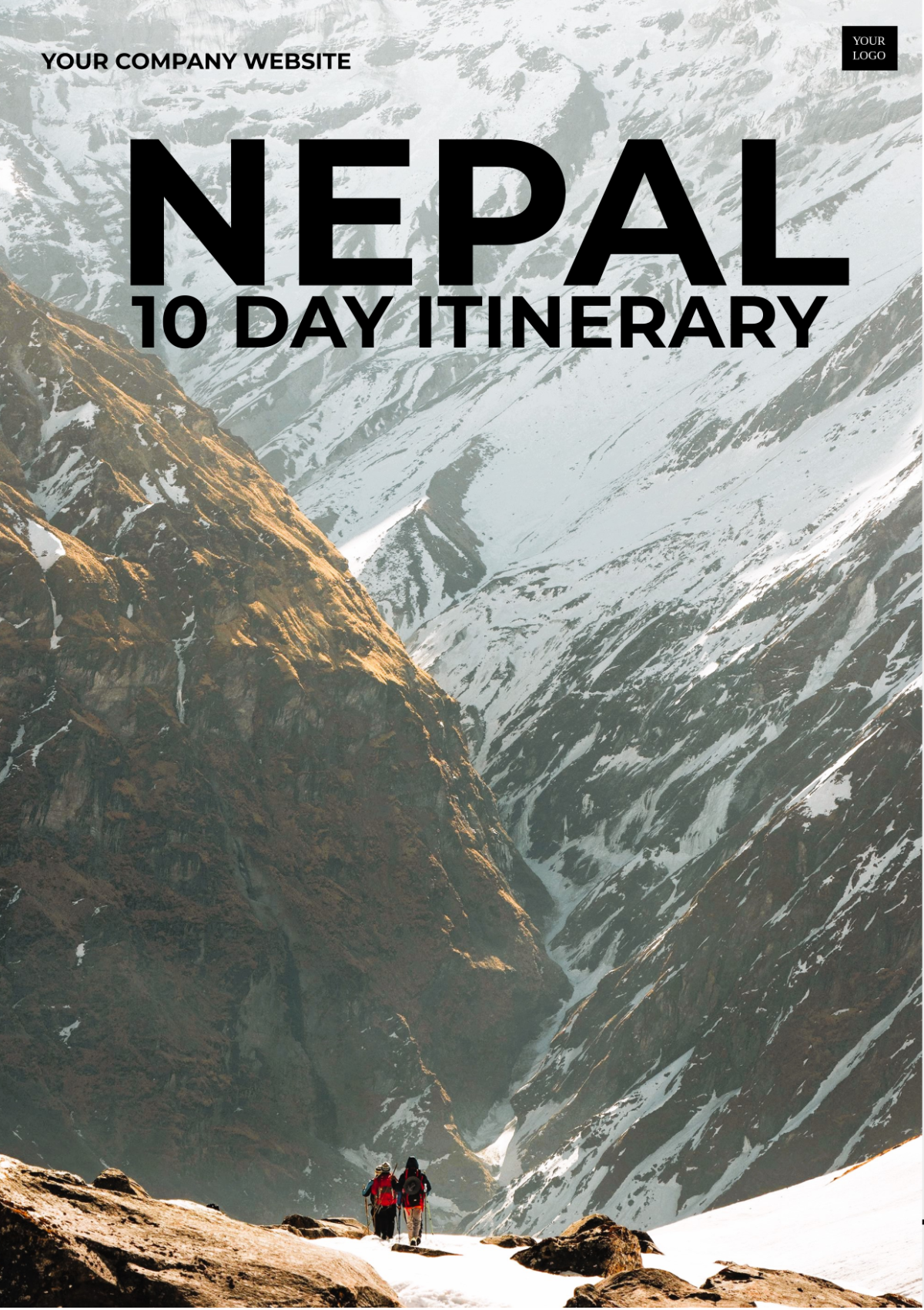 10 Day Nepal Itinerary Template