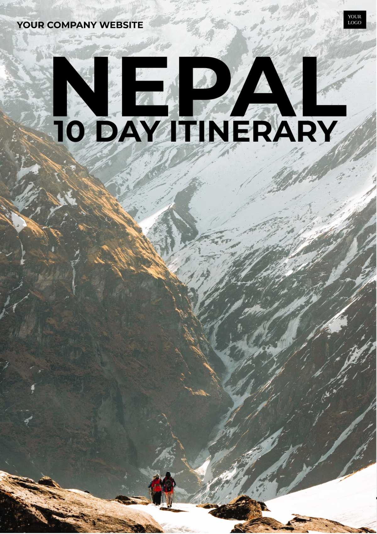 10 Day Nepal Itinerary Template - Edit Online & Download