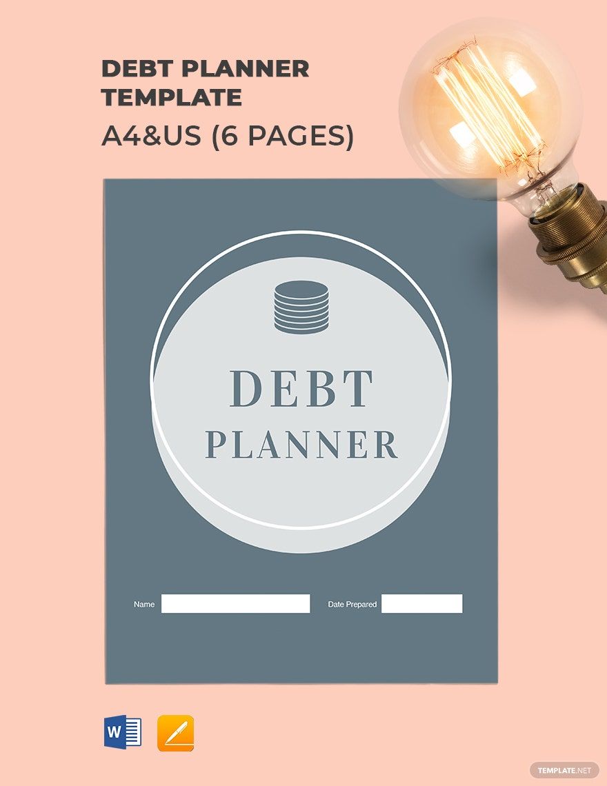 Debt Planner Template