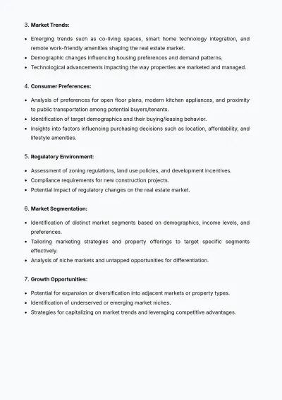 Free Real Estate Project Review Template to Edit Online