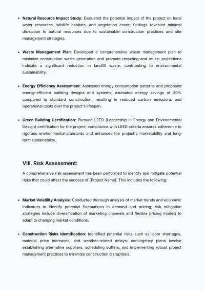 Free Real Estate Project Review Template to Edit Online