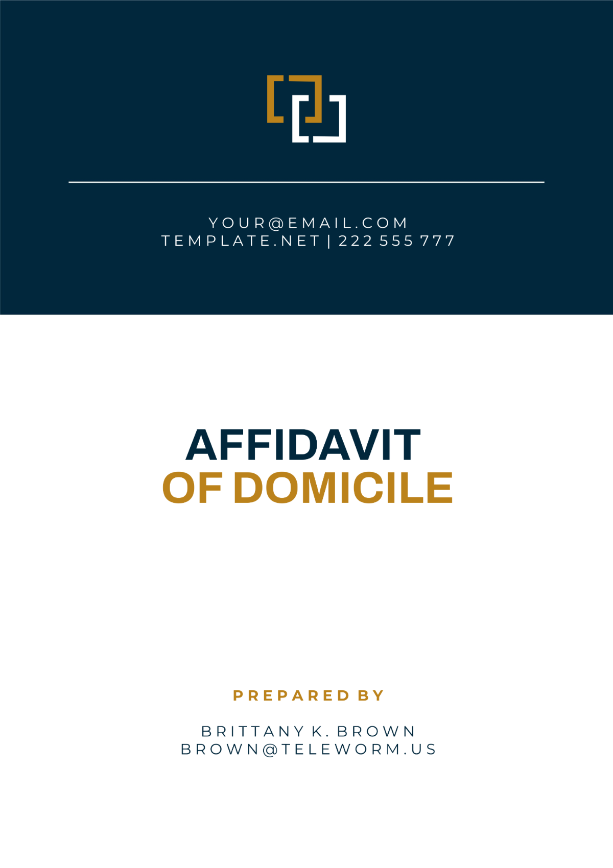 Alabama Affidavit of Domicile Template - Edit Online & Download