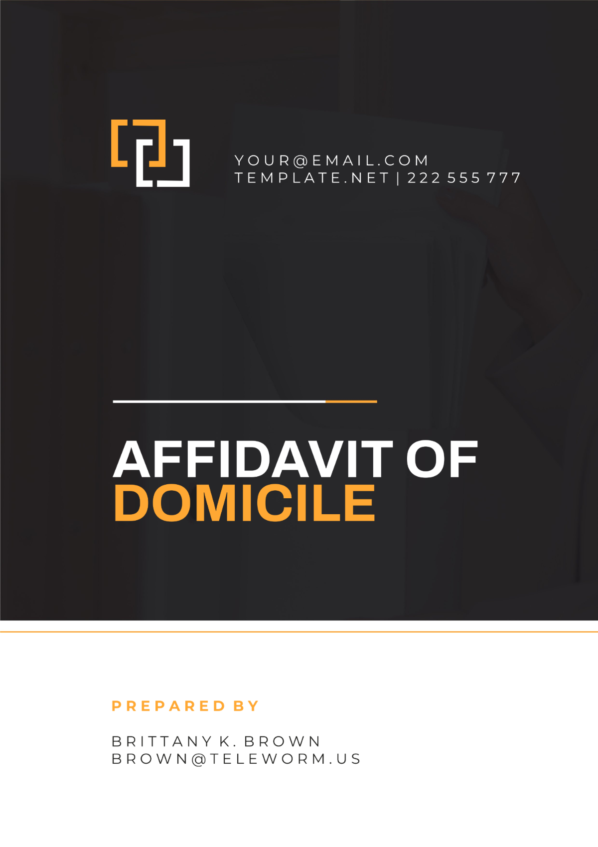 Idaho Affidavit of Domicile Template - Edit Online & Download