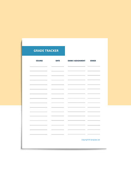 Free Basic Academic Planner Template - Word, Apple Pages | Template.net