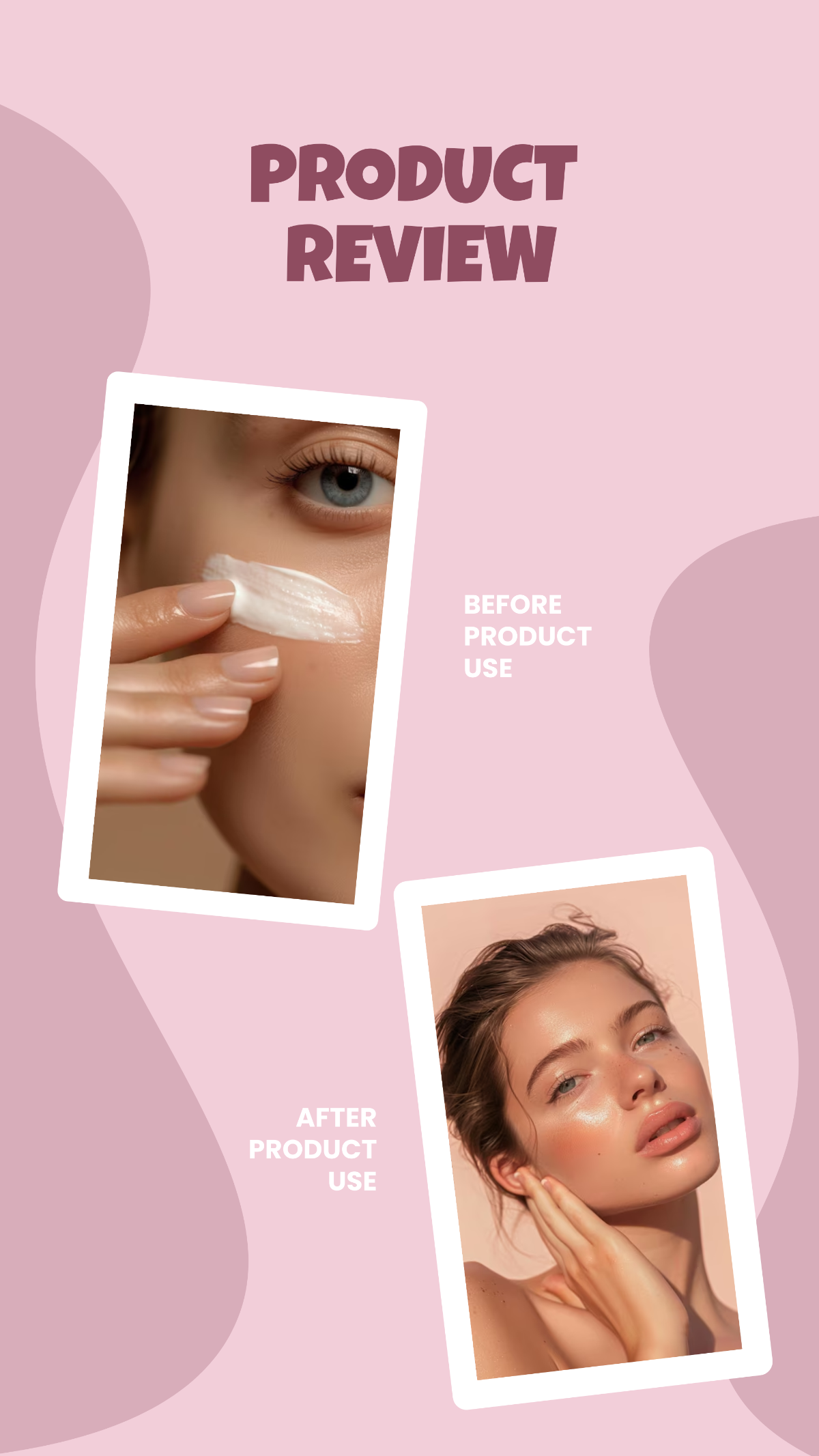 Product Review Before and After Story - Edit Online & Download