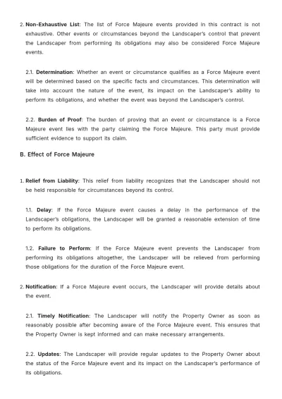 Free Real Estate Eco-Friendly Landscaping Contract Template to Edit Online