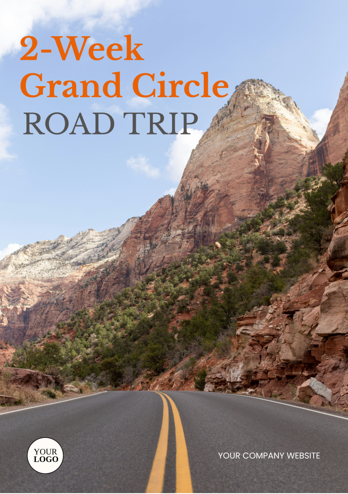 2 Week Grand Circle Road Trip Itinerary Template