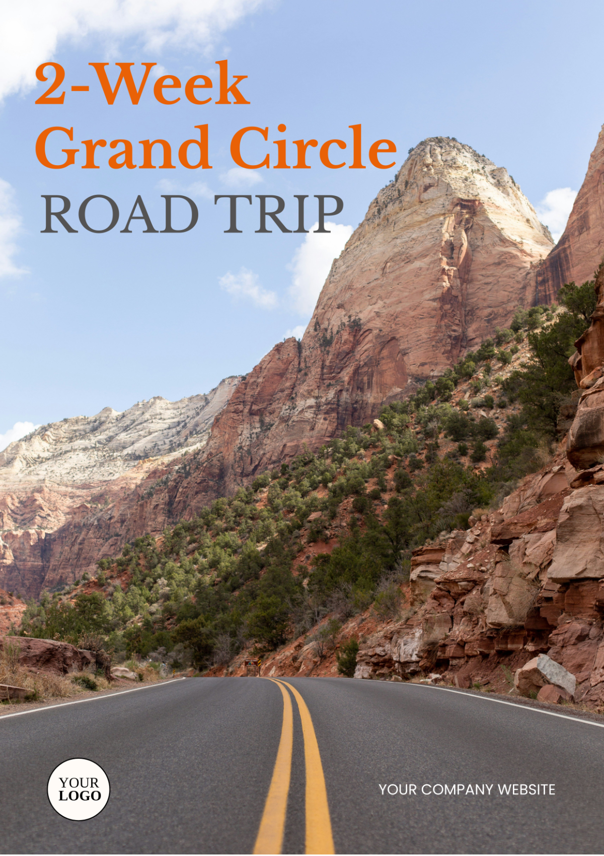 2 Week Grand Circle Road Trip Itinerary Template - Edit Online & Download