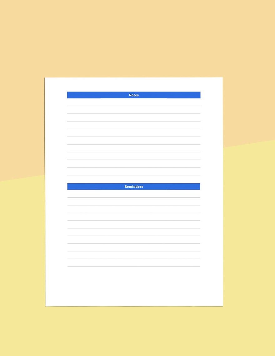 Family Financial Planner Template