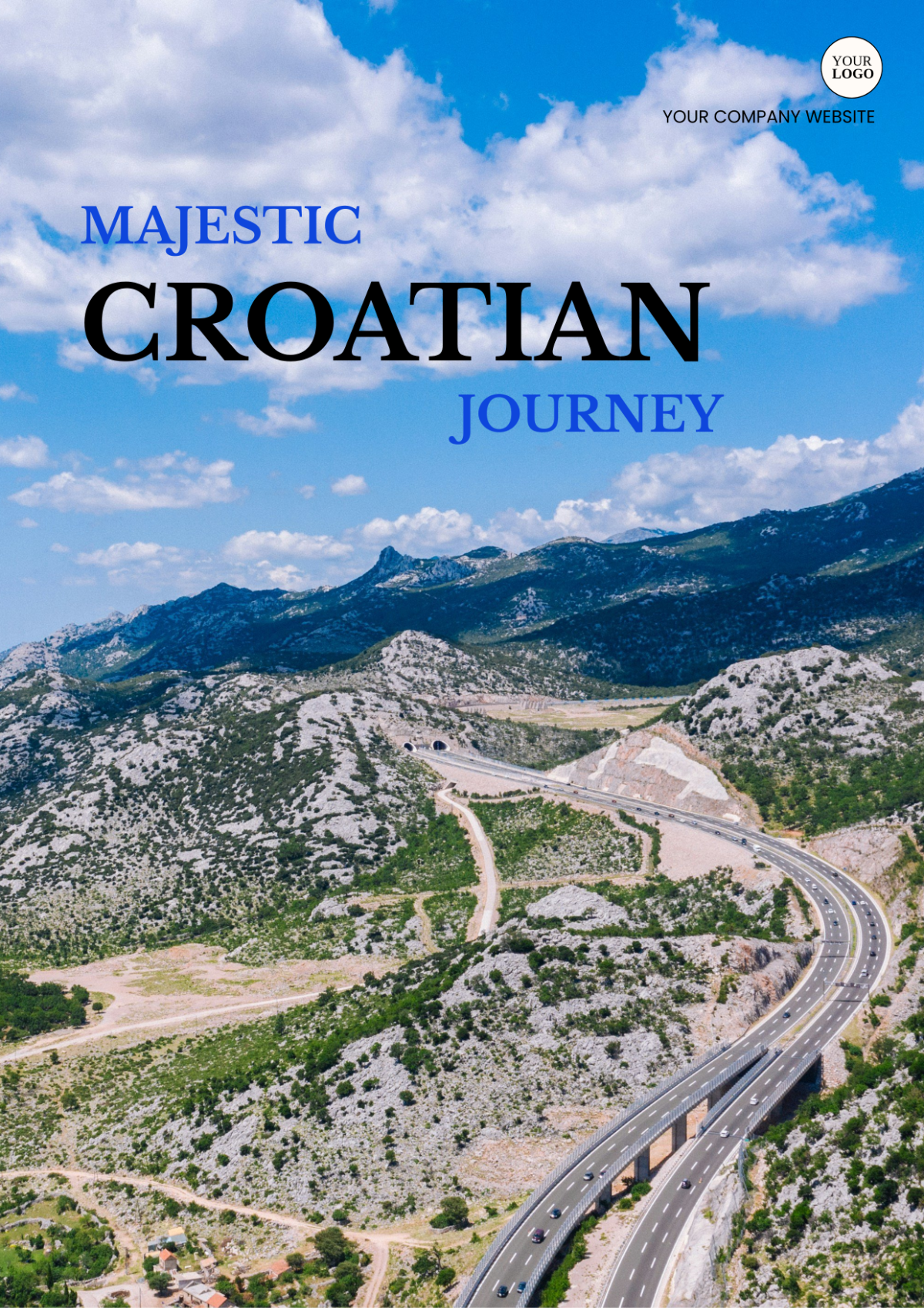 Croatia Road Trip Itinerary Template