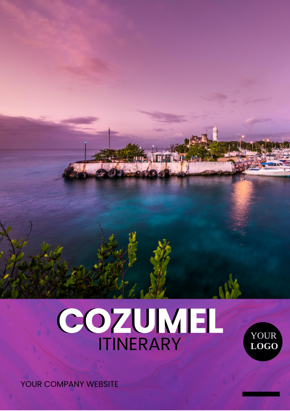 Cozumel Itinerary Template - Edit Online & Download