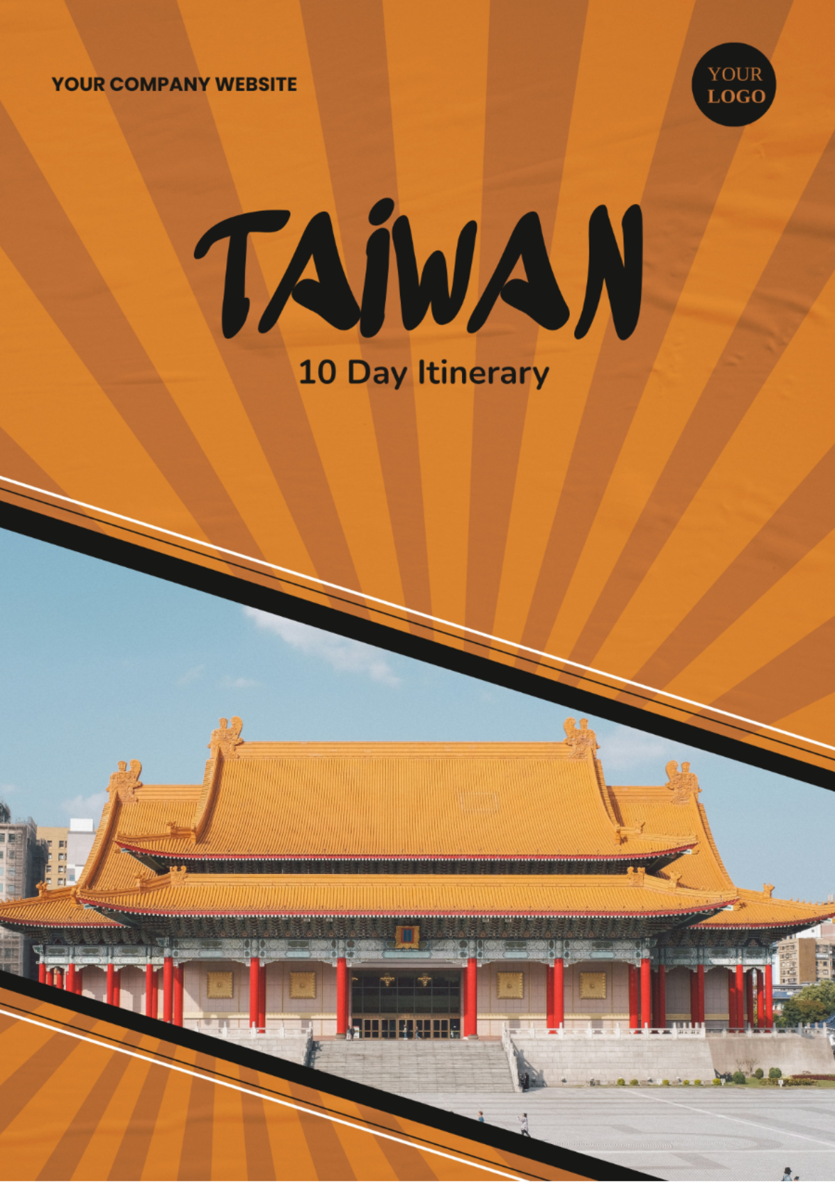 10 Day Taiwan Itinerary Template