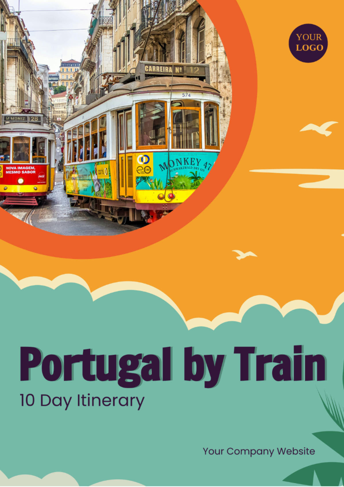10 Day Portugal Itinerary By Train Template