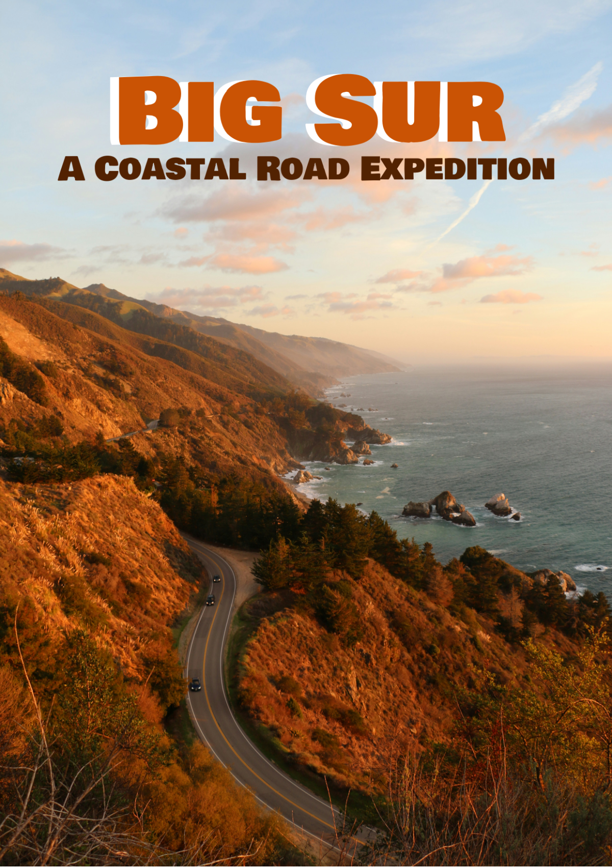 Big Sur Road Trip Itinerary Template