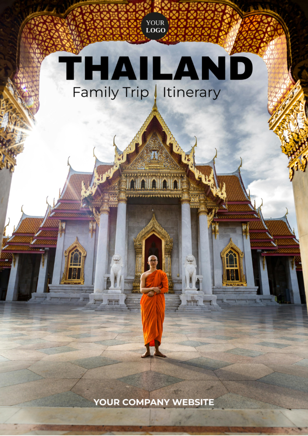 Thailand Family Trip Itinerary Template - Edit Online & Download