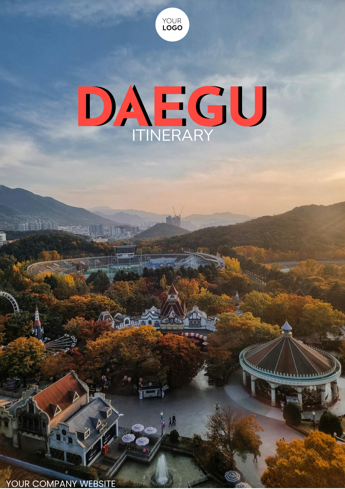 Daegu Itinerary Template - Edit Online & Download