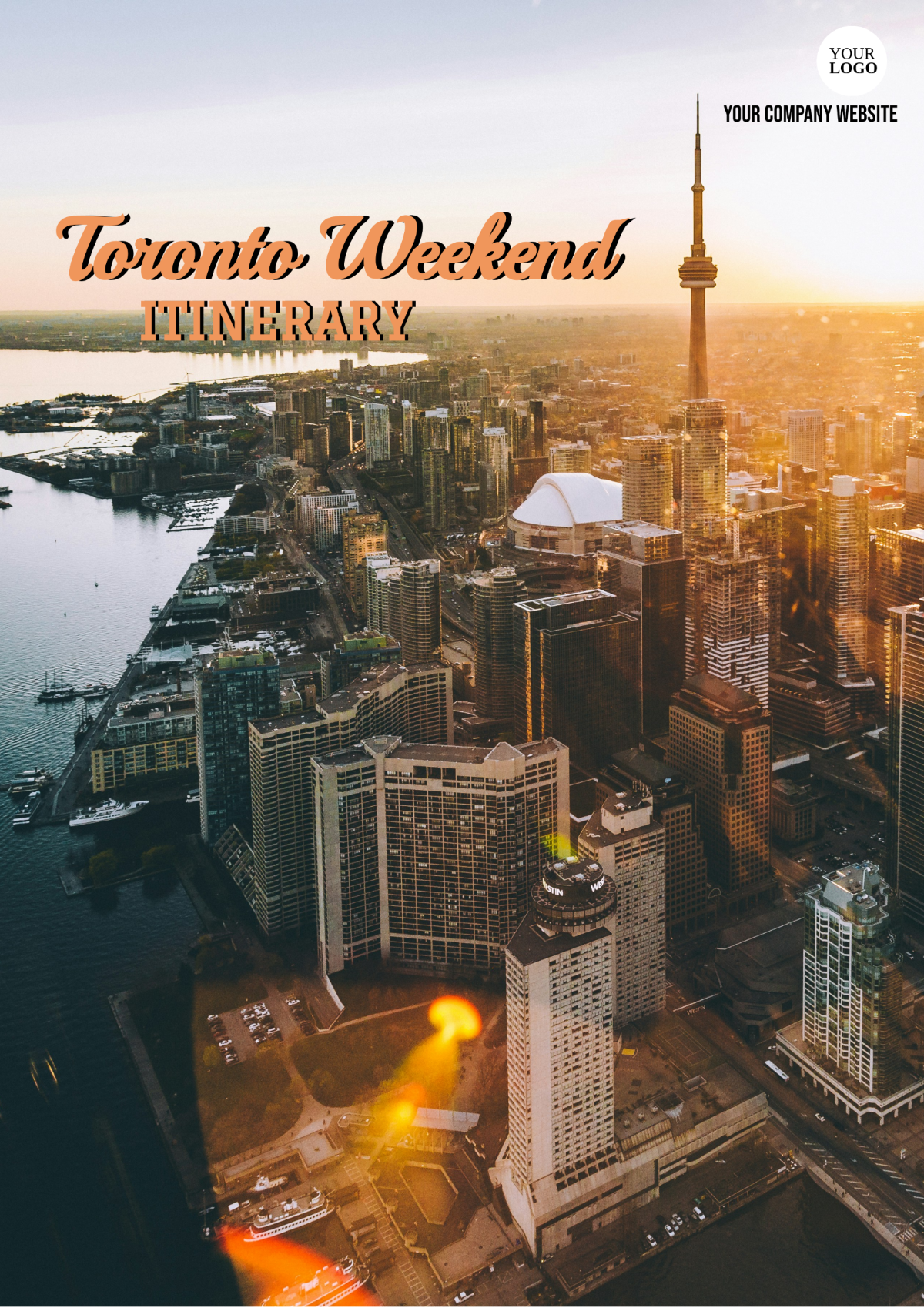 Toronto Weekend Itinerary Template