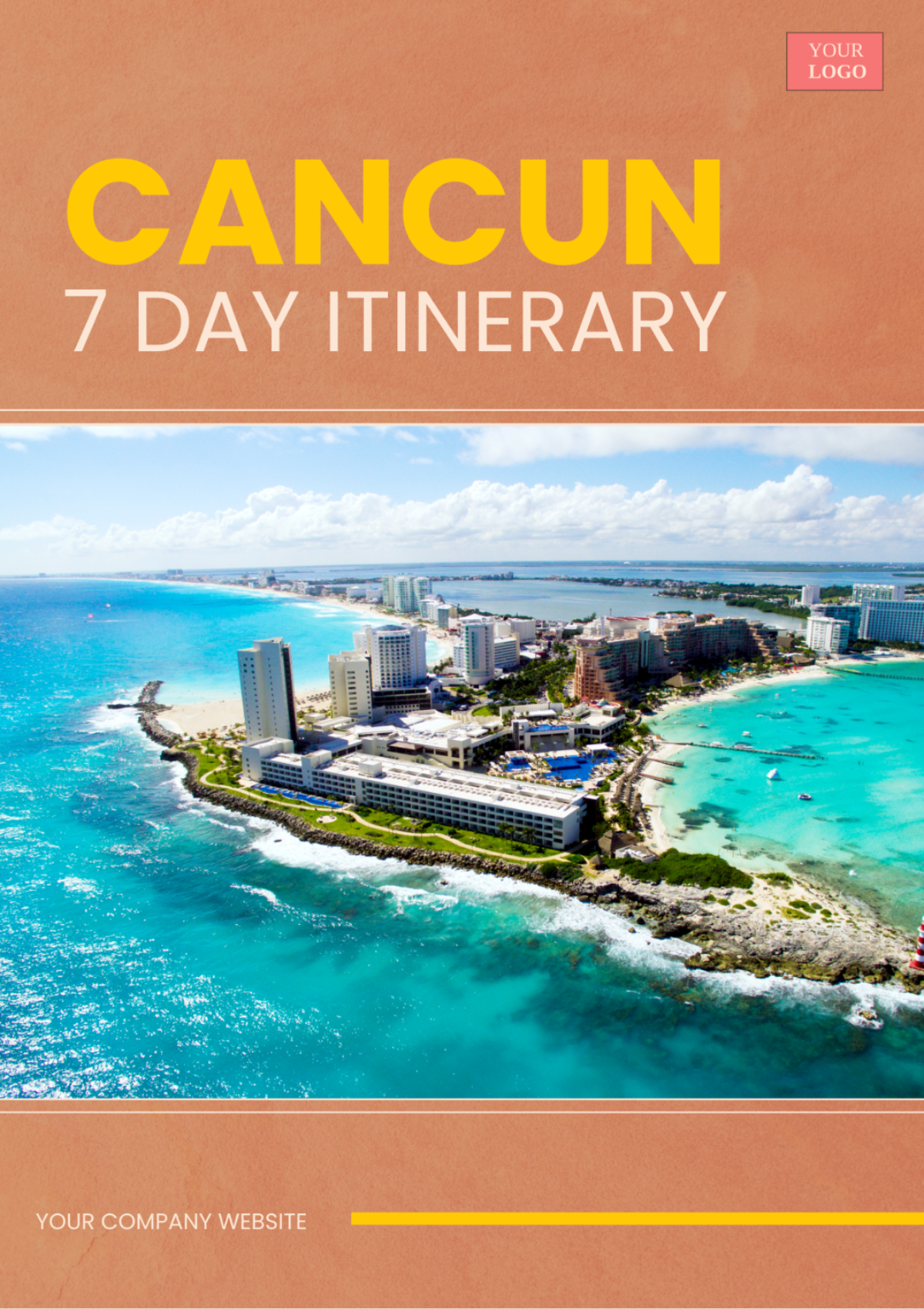 7 Day Cancun Itinerary Template