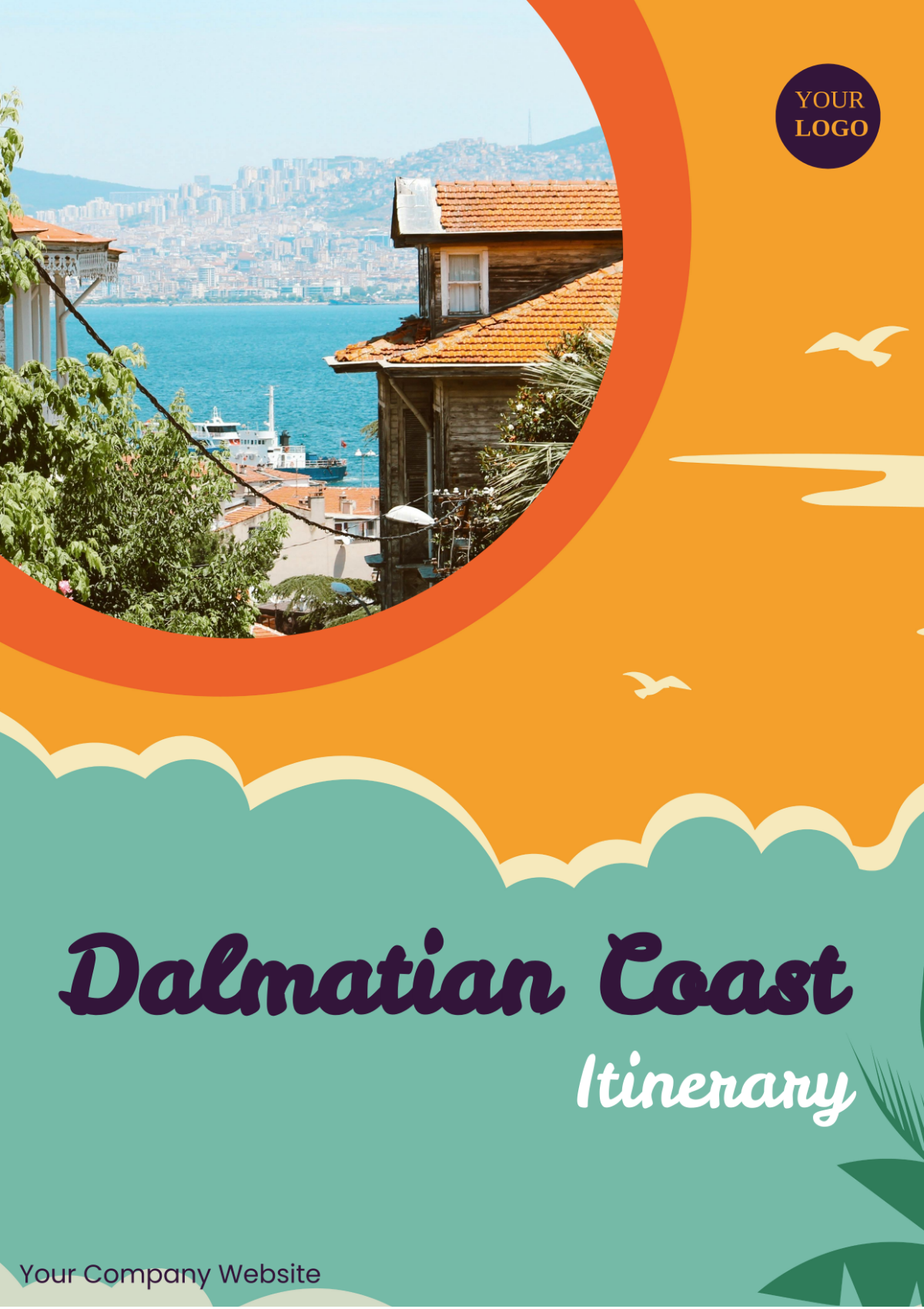 Dalmatian Coast Itinerary Template
