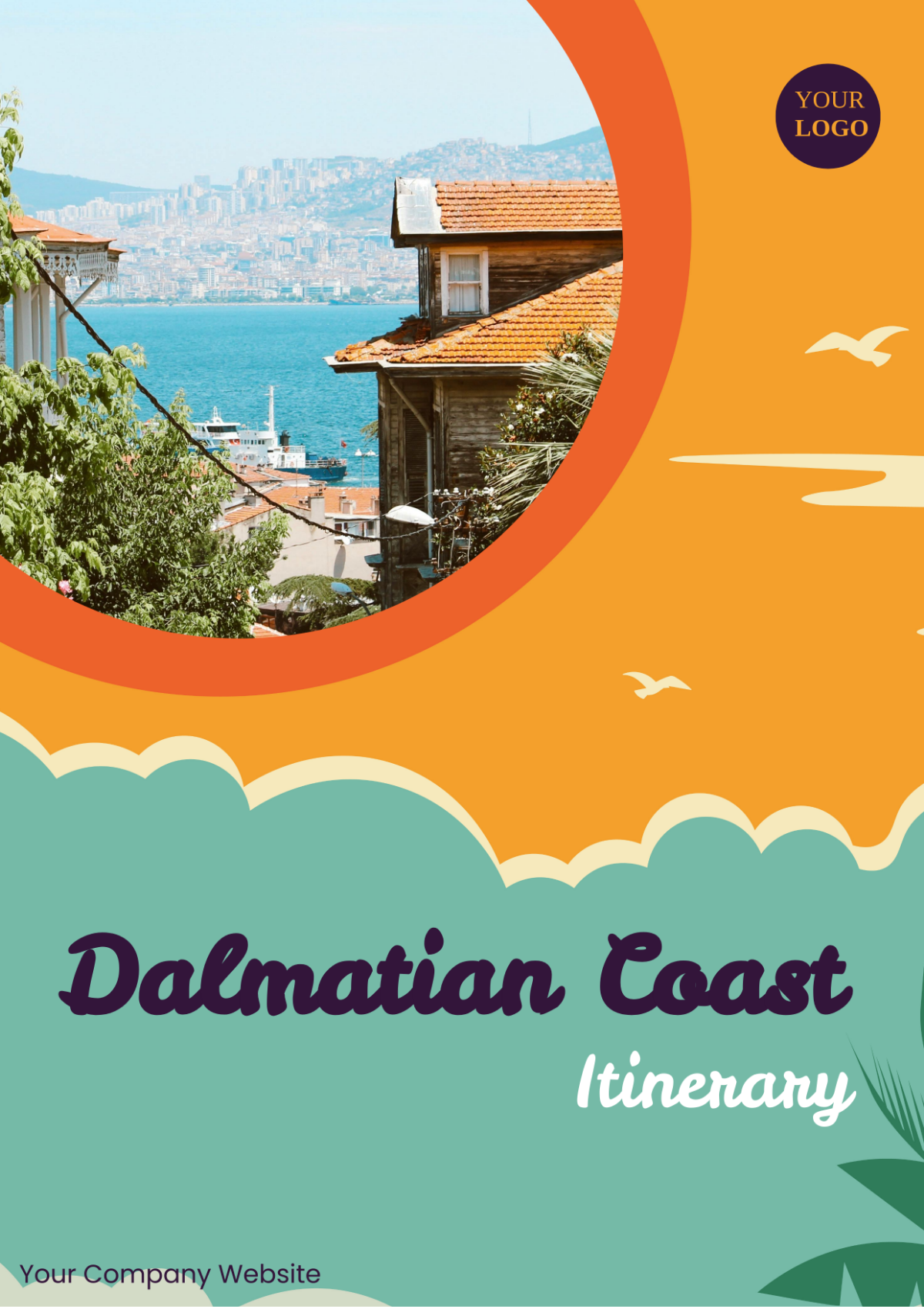 Dalmatian Coast Itinerary Template - Edit Online & Download