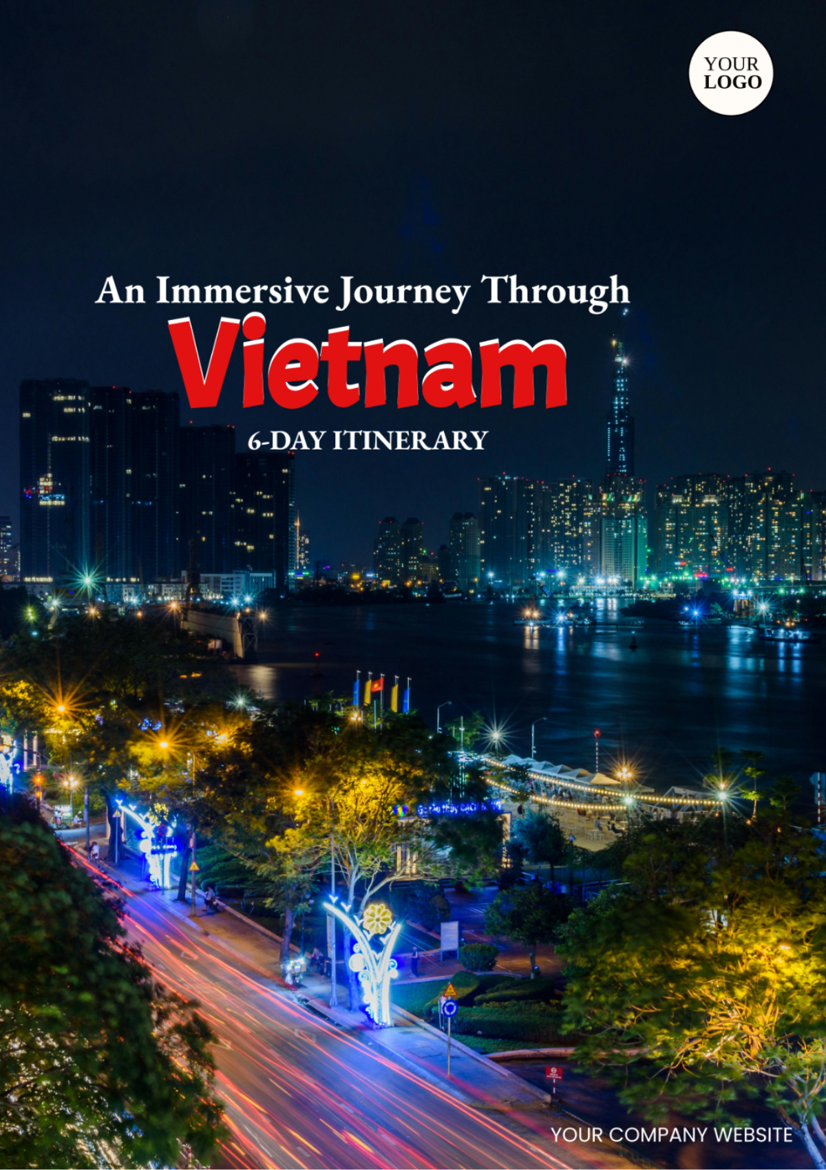 6 Day Vietnam Itinerary Template