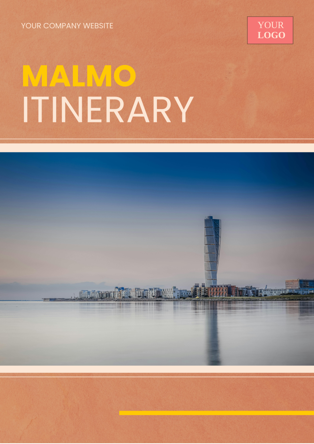 Malmo Itinerary Template