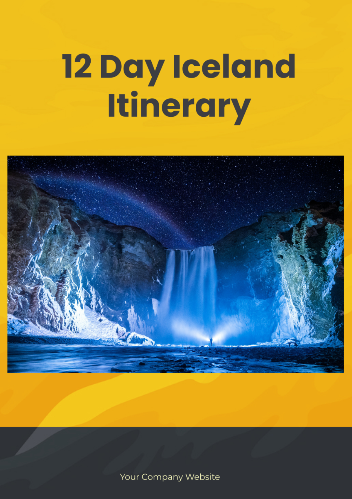 12 Day Iceland Itinerary Template