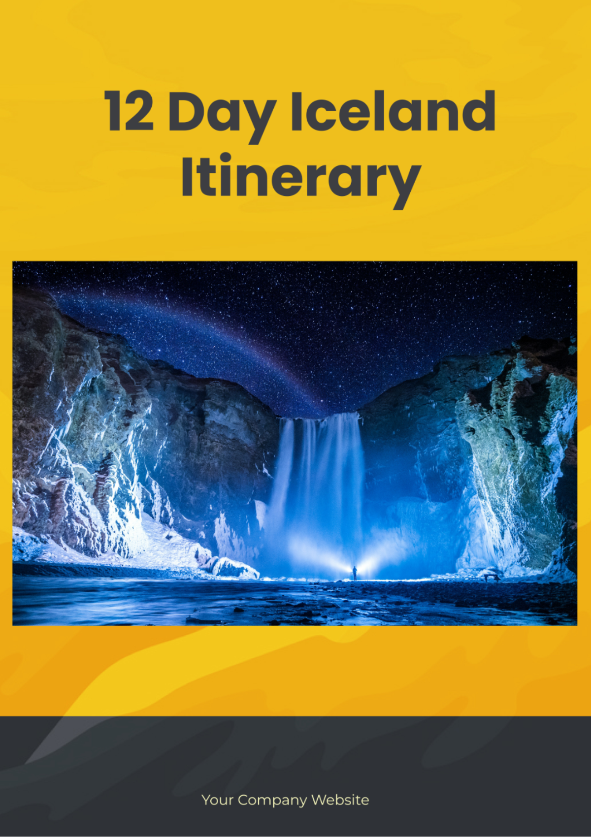 12 Day Iceland Itinerary Template - Edit Online & Download