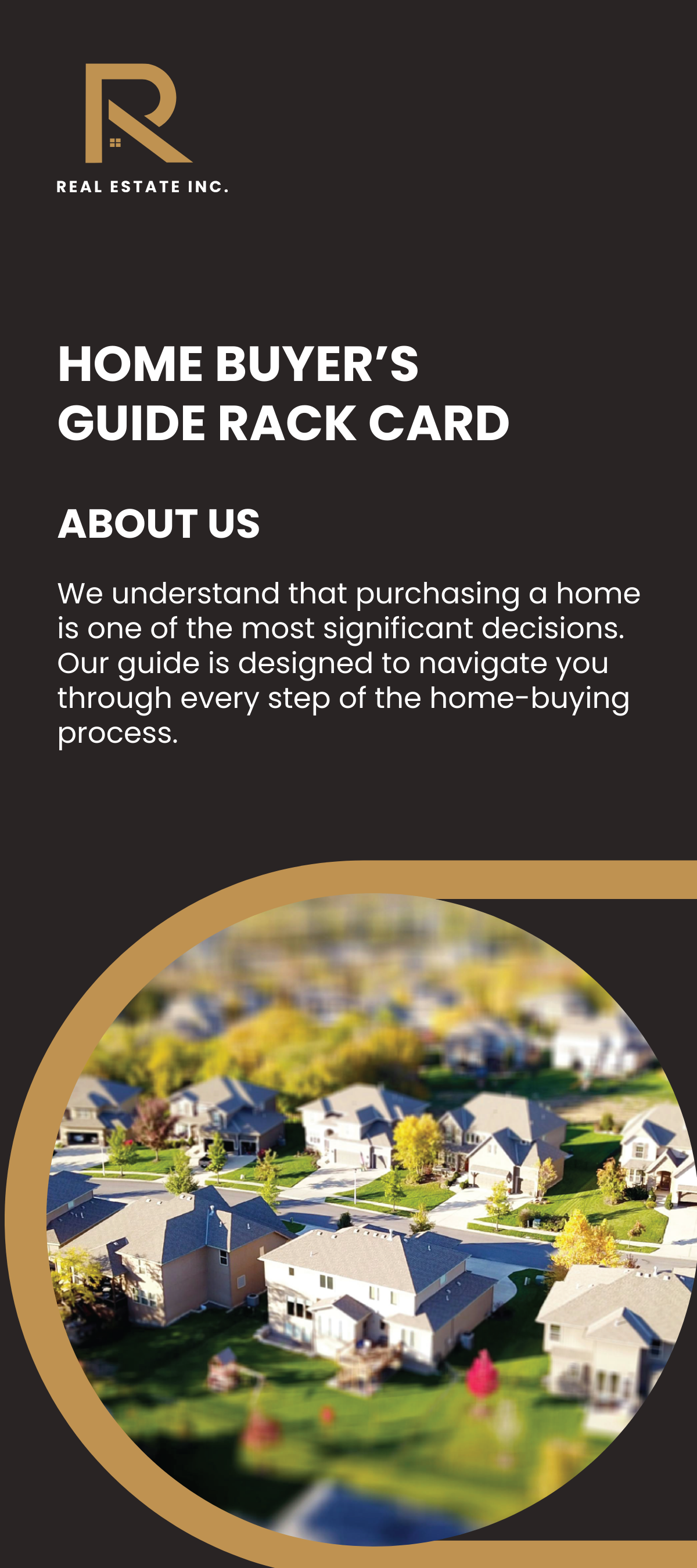 Home Buyer’s Guide Rack Card Template