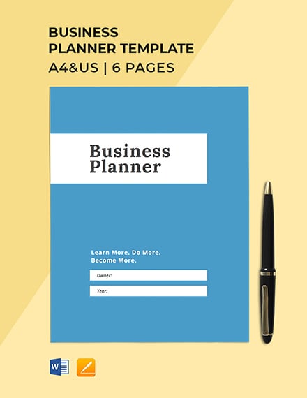 Business Planner Example