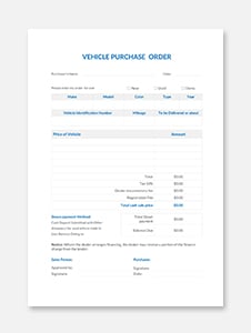 Sample Purchase Order Template in Microsoft Word, Excel | Template.net