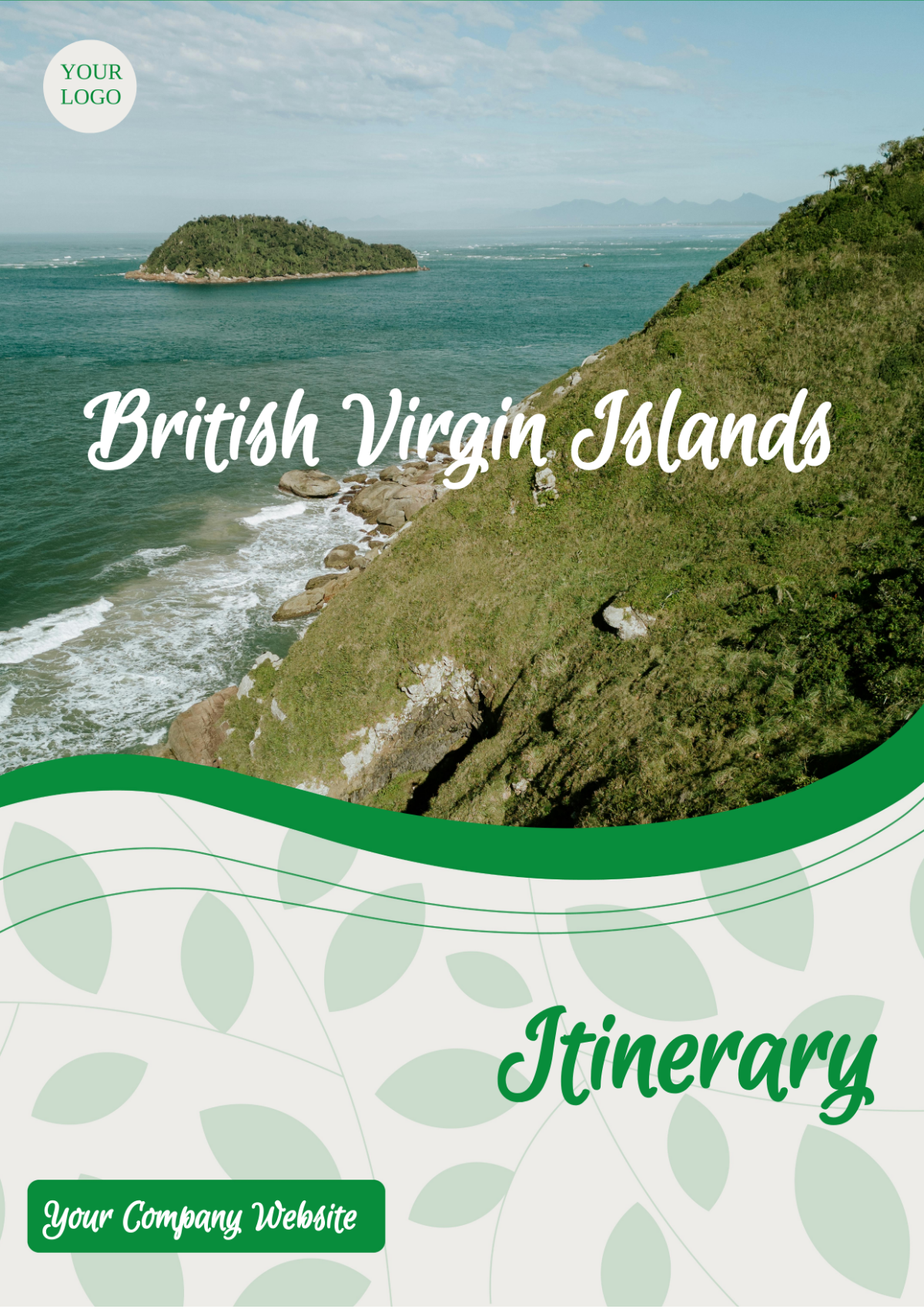 British Virgin Islands Itinerary Template