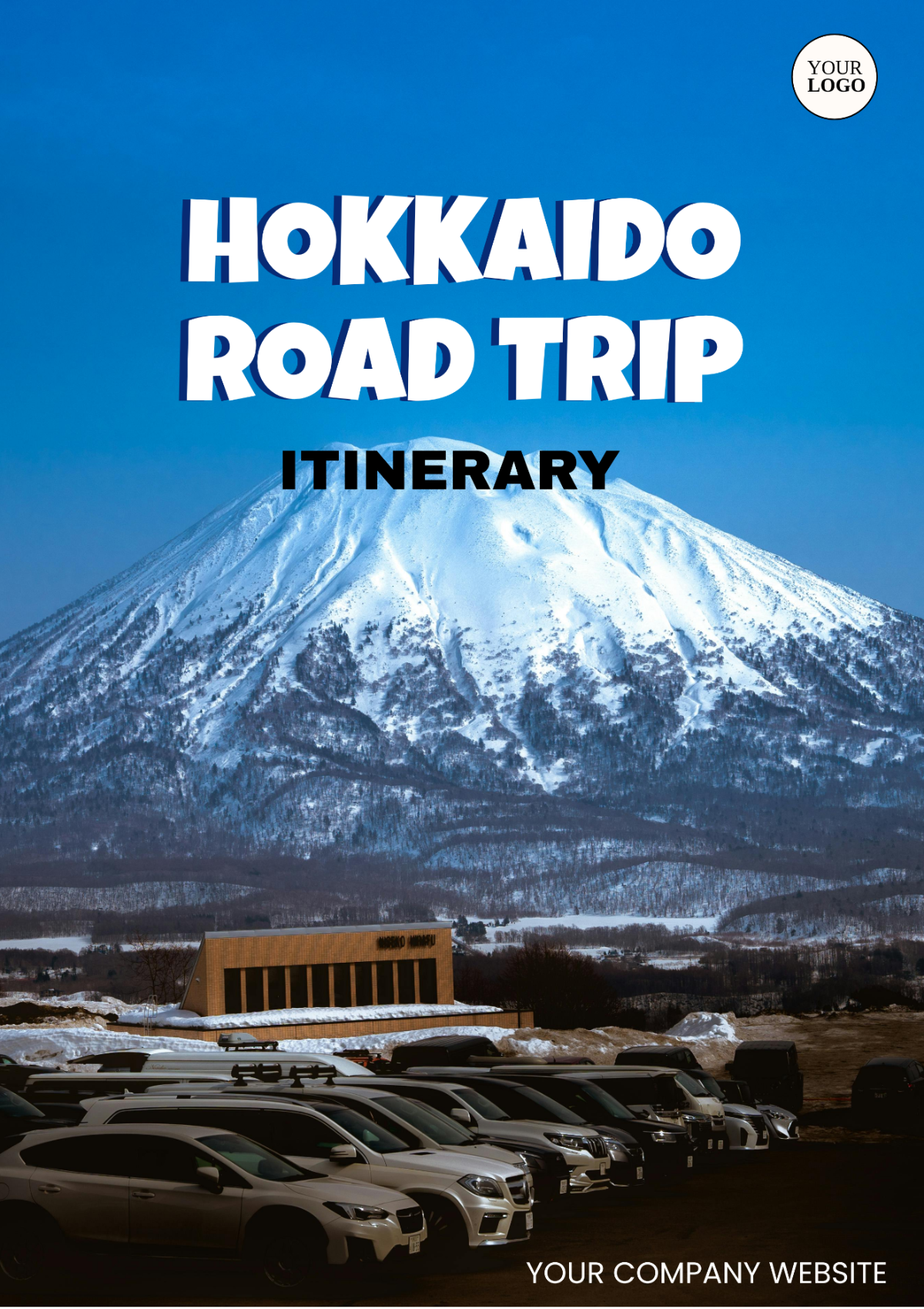 Hokkaido Road Trip Itinerary Template - Edit Online & Download