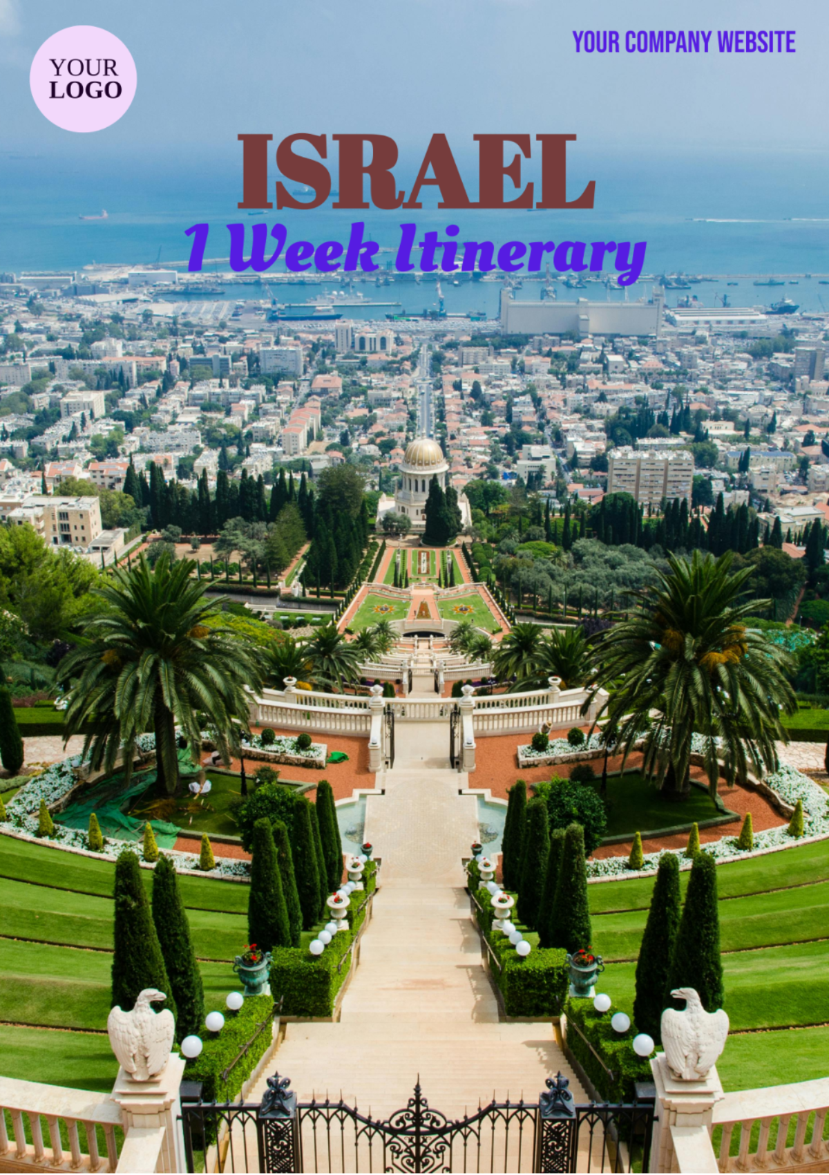 1 Week Israel Itinerary Template