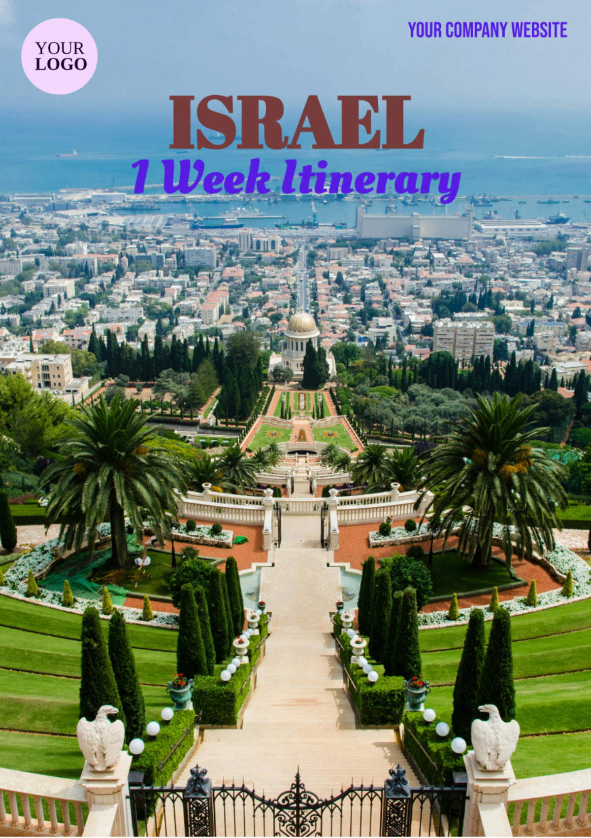 1 Week Israel Itinerary Template - Edit Online & Download