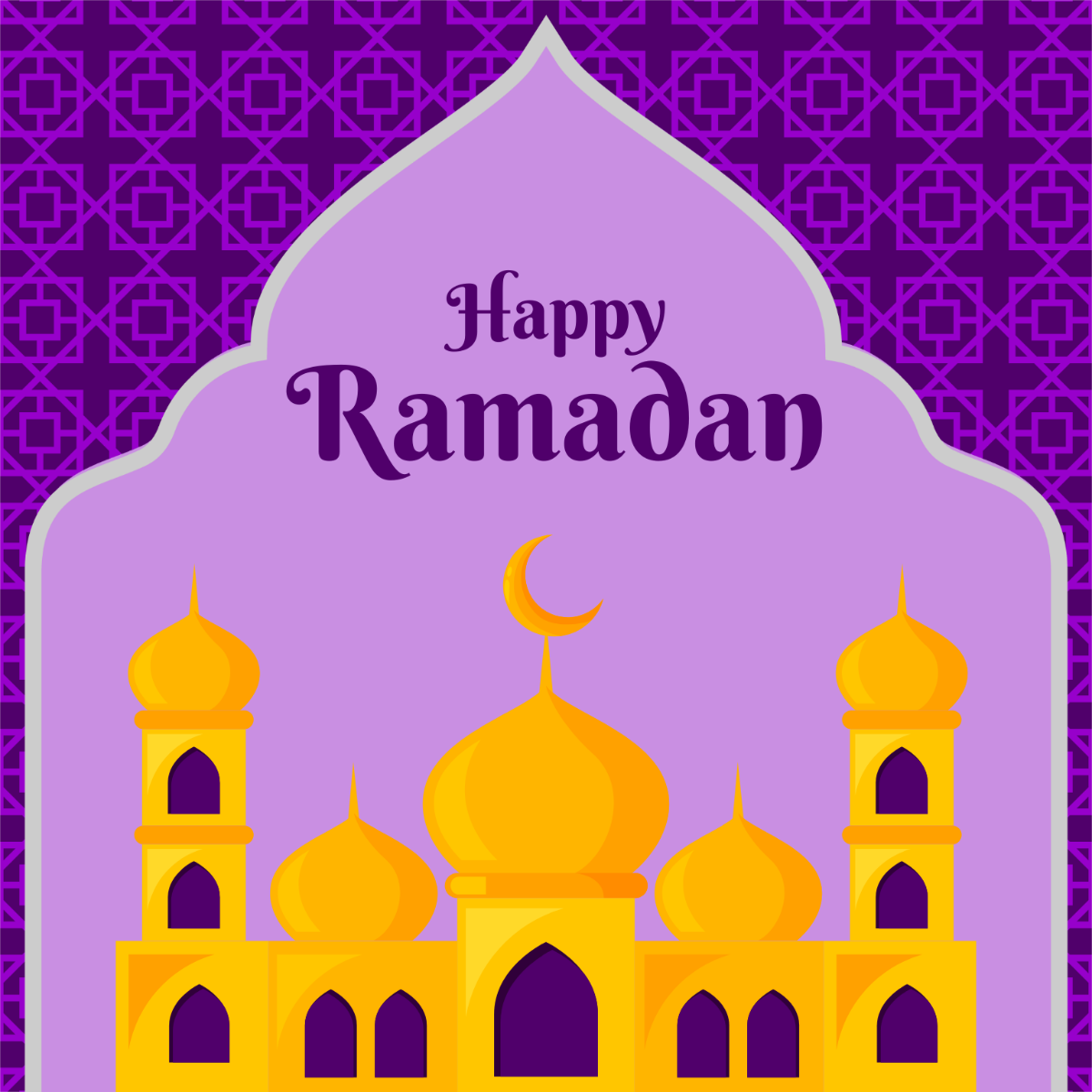 Happy Ramadan Gif Template - Edit Online & Download