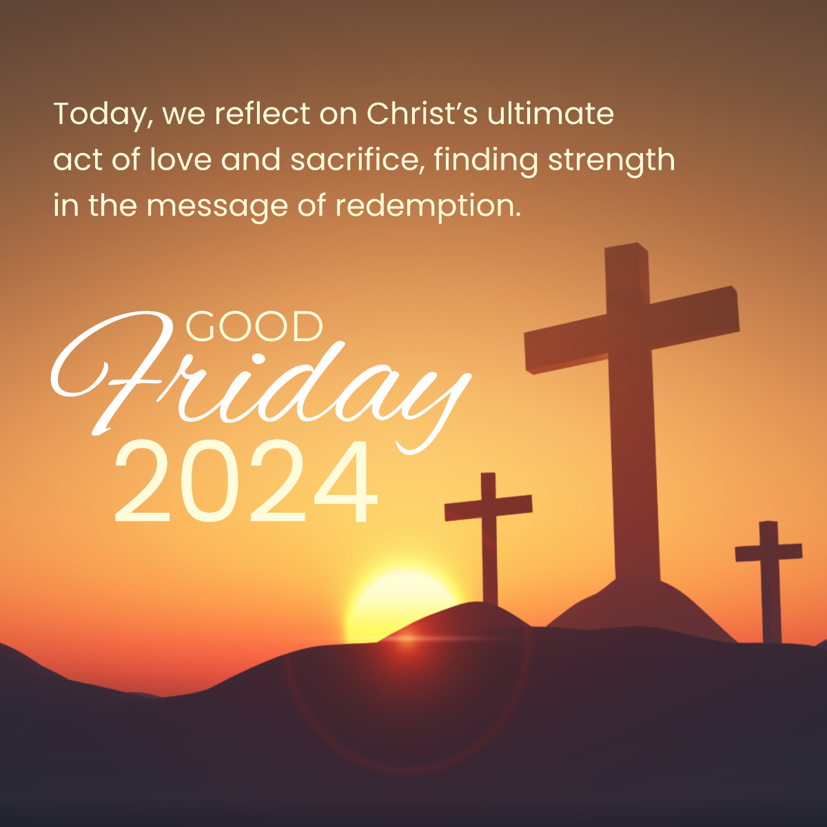 Free Good Friday 2024 Template