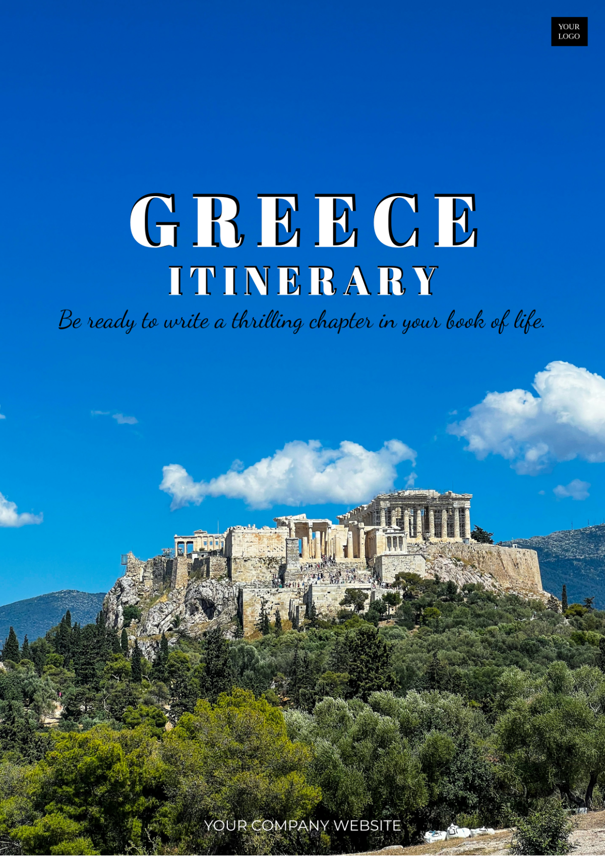 12 Day Greece Itinerary Template